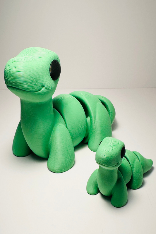 green dinosaur fidget set