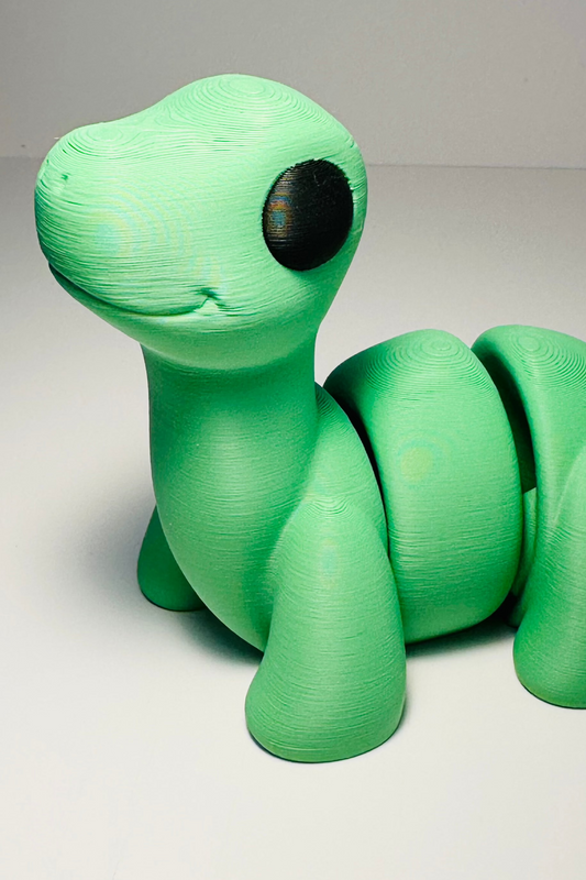 green dinosaur fidget