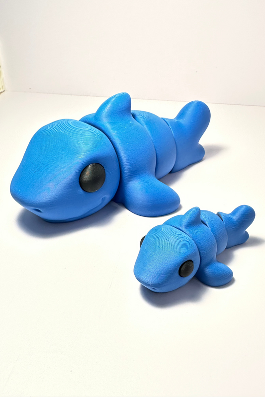 shark fidget blue sea coastal customs